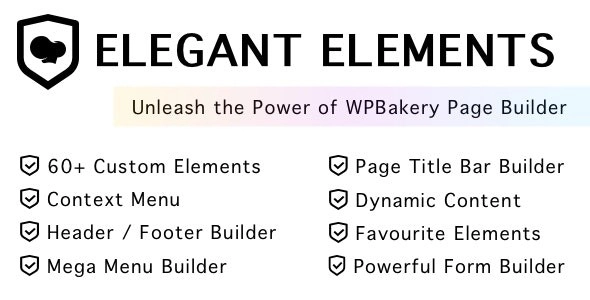 Elegant Elements for WPBakery Page Builder 1.7.0 GPL Plugins