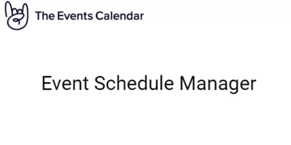 Event Schedule Manager 1.2.0 GPL Plugins
