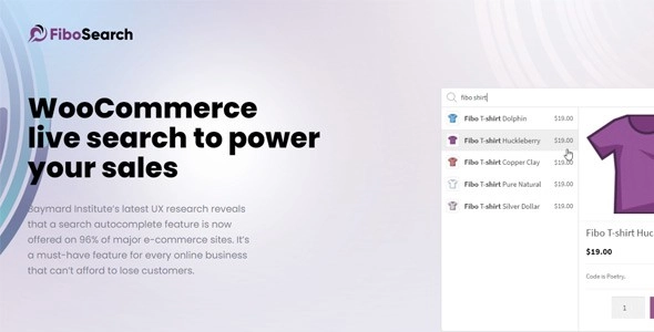 FiboSearch Pro For Woocommerce 1.28.1 GPL Plugins