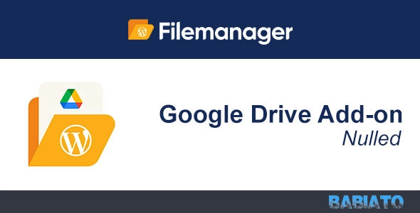 File Manager Google Drive Addon (Premium) 1.7 No 1.7 No GPL Plugins