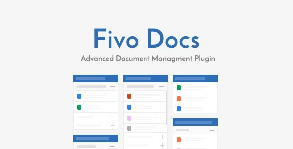 Fivo Docs WordPress Documents and Attachments Manager 1.2.2 GPL Plugins