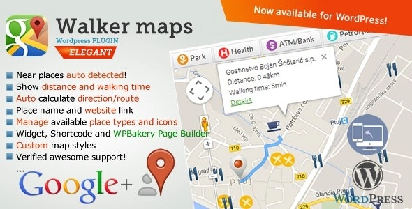 Google Maps Neighborhood Walker for WordPress 1.3 GPL Plugins