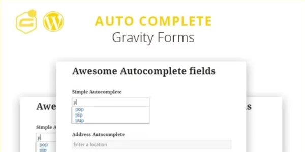 Gravity Forms Autocomplete (+address field) 1.2.13 GPL Plugins