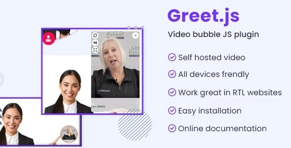 Greet.wp Video bubble WordPress plugin 1.4.7 GPL Plugins