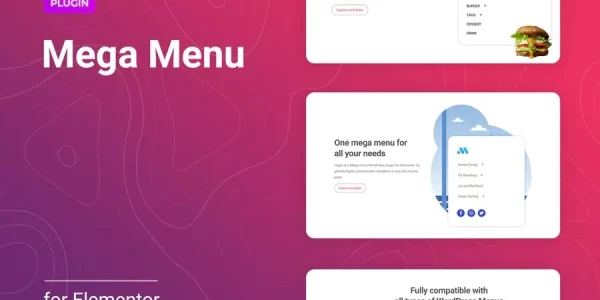 Huger – Mega Menu for Elementor 1.1.1 GPL Plugins