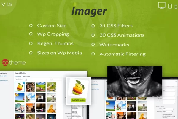Imager — Amazing Image Tool for WordPress 1.5 GPL Plugins