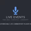 Live Events 1.34 GPL Plugins