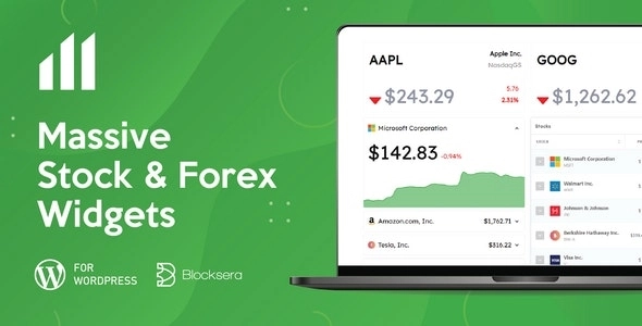 Massive Stock Market Forex Widgets 1.3.6 GPL Plugins