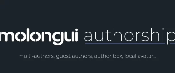 Molongui Authorship Pro 1.6.8 GPL Plugins