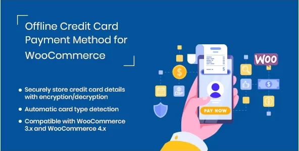 Offline Credit Card Payment Method WooCommerce Plugin 1.3 GPL Plugins
