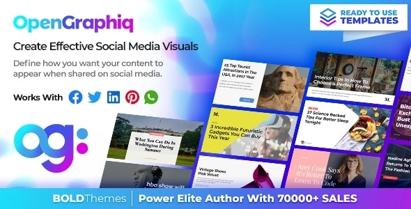 OpenGraphiq WordPress Social Image Generator 1.1.4 GPL Plugins