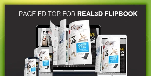 Page Editor for Real3D Flipbook 1.2.2 GPL Plugins