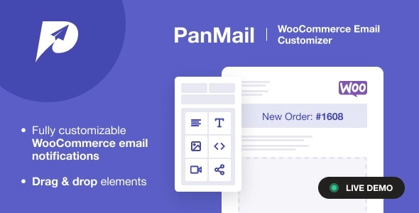 PanMail WooCommerce Email Customizer 1.1.0 GPL Plugins