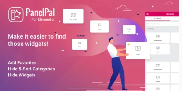 PanelPal for Elementor Manage Widgets and Categories 1.1 GPL Plugins