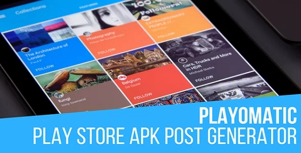 Playomatic Play Store Automatic Post Generator – CodeRevolution 1.8.6.2 GPL Plugins