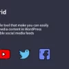 Pretty Grid WordPress Social Feed Gallery Plugin 1.1.4 GPL Plugins