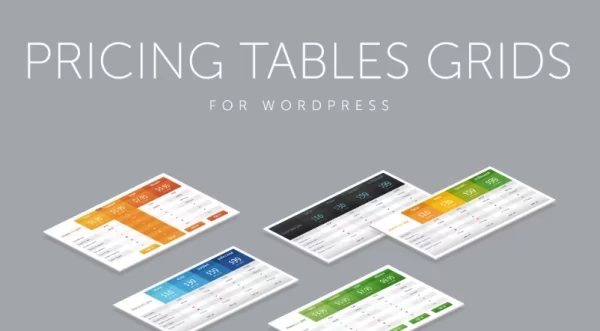 Pricing Tables Grids for WordPress 11.4 GPL Plugins