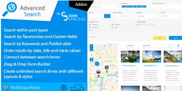 Progress Map, Advanced Search 1.4.4 GPL Plugins
