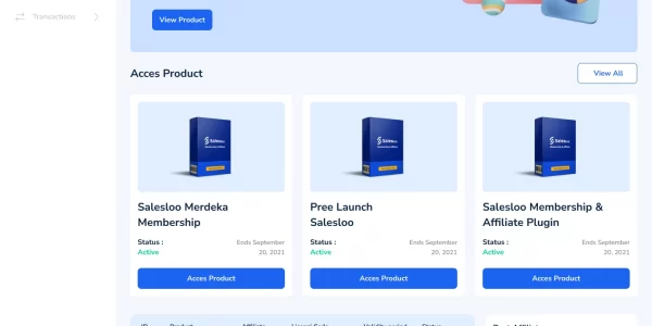 Salesloo WordPress Membership Plugin 1.5.1 GPL Plugins