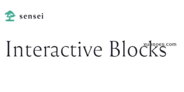 Sensei Interactive Blocks 1.4.5 GPL Plugins