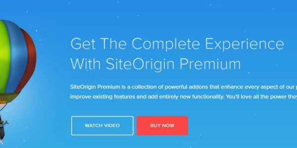 SiteOrigin Premium Get The Complete Experience With SiteOrigin Premium 1.31.0 GPL Plugins