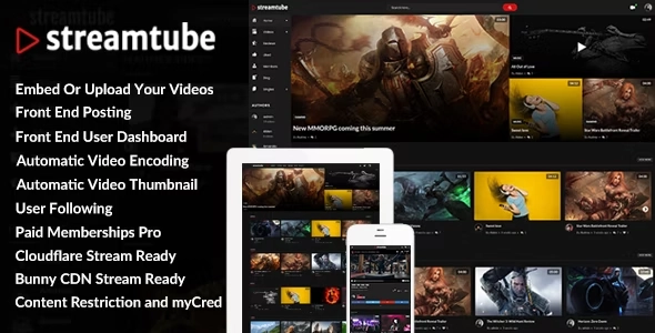 Streamtube WP Video Encoder 1.1.30 GPL Plugins