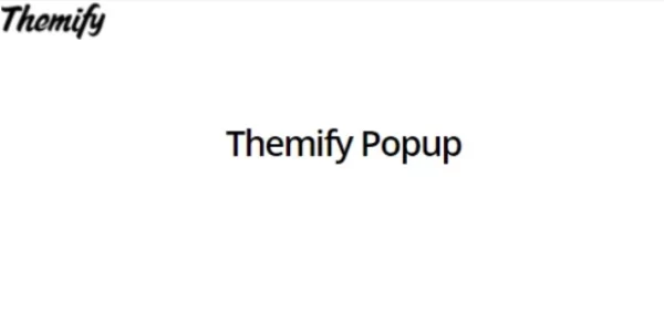 Themify Popup 1.3.7 GPL Plugins