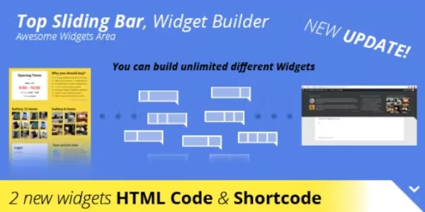 Top Sliding Bar WordPress Widgets 1.2.7 GPL Plugins