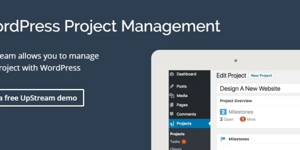 UpStream WordPress Project Management Plugin Extensions Bundle 1.7.0 GPL Plugins
