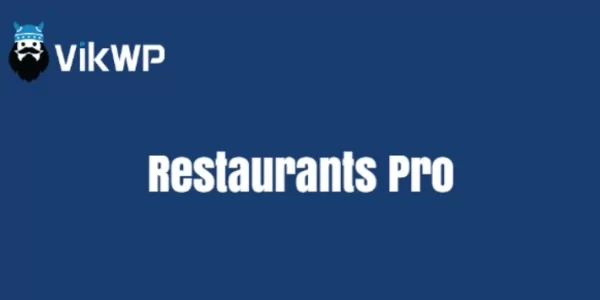 Vik Restaurants Pro 1.3.3 GPL Plugins