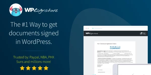 WP E-Signature Document Templates 1.8.3 GPL Plugins