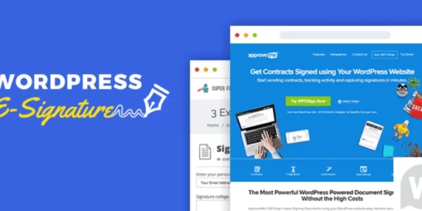 WP E-Signature – Digital Signature for WordPress [ApproveMe] 1.9.0 GPL Plugins