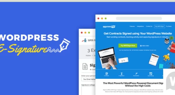 WP E-Signature – Digital Signature for WordPress [ApproveMe] 1.9.0 GPL Plugins