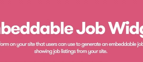 WP Job Manager Embeddable Job Widget Add-on 1.1.4 GPL Plugins