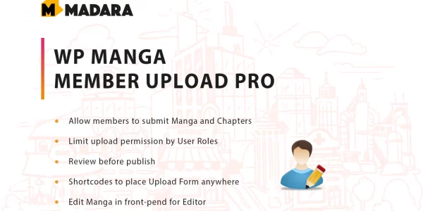 WP Manga Member Upload PRO 1.1.1 GPL Plugins