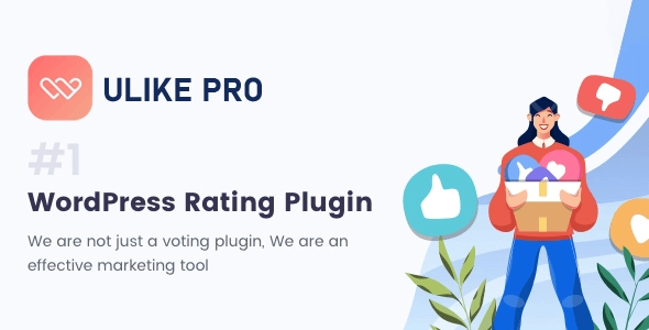 WP ULike Pro The WordPress Leading Marketing Plugin 1.8.5 GPL Plugins