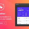 Weather Forecast WordPress Weather Plugin 1.3.1 GPL Plugins