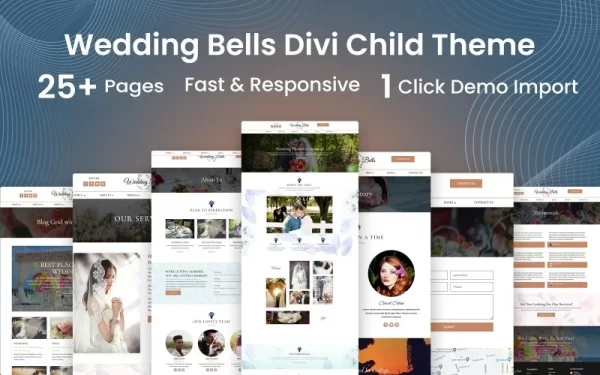 Wedding Photography WordPress Divi Child Theme WordPress Theme 2.0 GPL Plugins