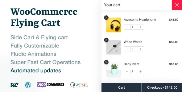 WooCommerce Flying Cart 1.7.0 GPL Plugins