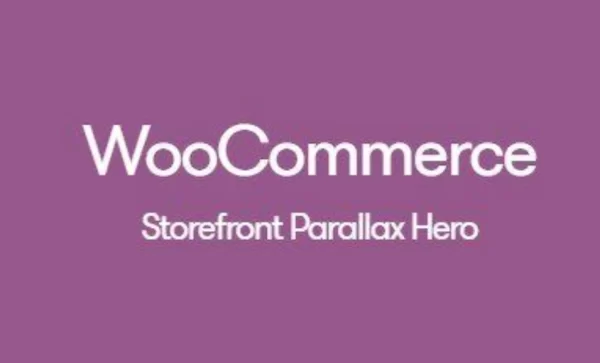 Woocommerce Storefront Parallax Hero 1.5.7 GPL Plugins