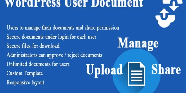 WordPress User Document 1.2.4 GPL Plugins