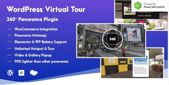WordPress Virtual Tour 360 Panorama Plugin 1.2.1 GPL Plugins