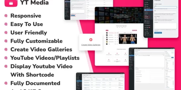 YT Media Socializer WordPress Plugin 1.1.0 GPL Plugins