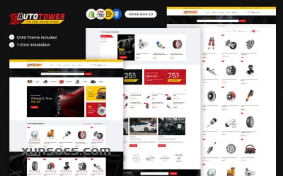 AutoTower - Car and Spare Auto Tool Multipurpose Shopify Store