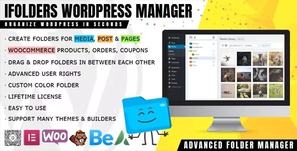iFolders Ultimate WordPress Woo Folder Manager 1.3.7 GPL Plugins