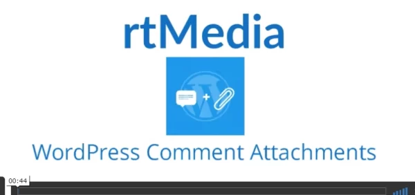 rtMedia WordPress Comment Attachments 1.2.4 GPL Plugins